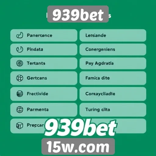 Métodos de pagamento disponíveis na 939bet
